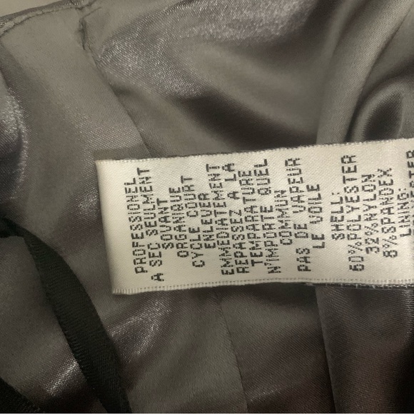 Stunning Silver mini ruched party dress - New Years Eve stunner - Picture 7 of 9